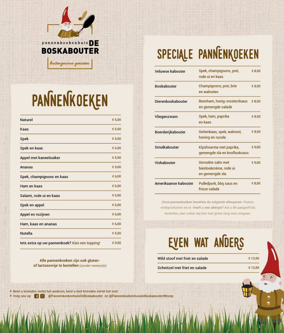 Pannenkoekenrestaurant de Boskabouter Pannenkoekenhuis Weezep Pannenkoekenhuis Nunspeet