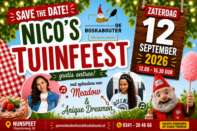 Nico's Tuinfeest 2026