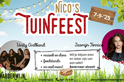 Nico's Tuinfeest | 7 september 2025