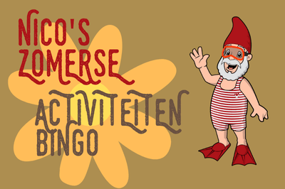 Nico's Zomerse Activiteiten Bingo