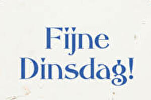 Herfstvakantie dinsdag